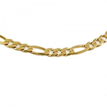 9ct Gold 28.9g 21 inch Figaro Chain